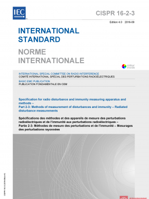 CISPR 16-2-3:2016 PDF