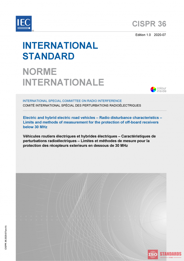 CISPR 36:2020 PDF