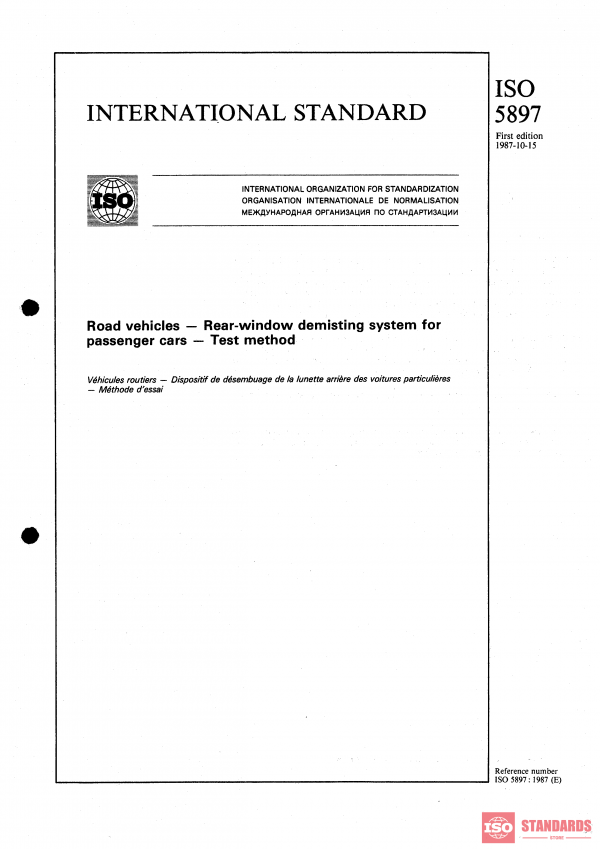 ISO 5897:1987 PDF