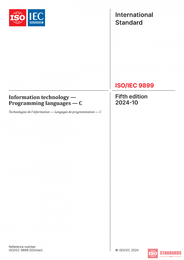 ISO/IEC 9899:2024 PDF