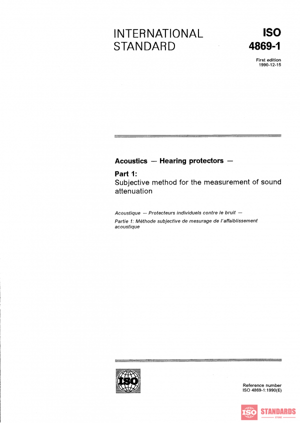 ISO 4869-1:1990 PDF