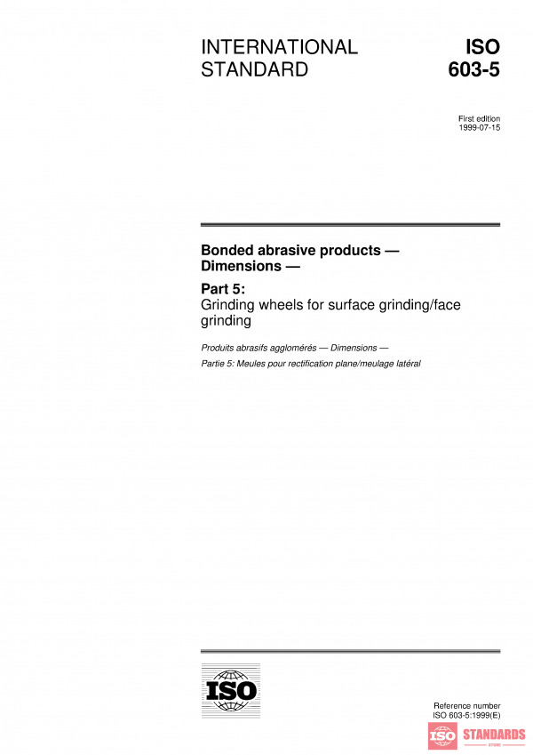 ISO 603-5:1999 PDF