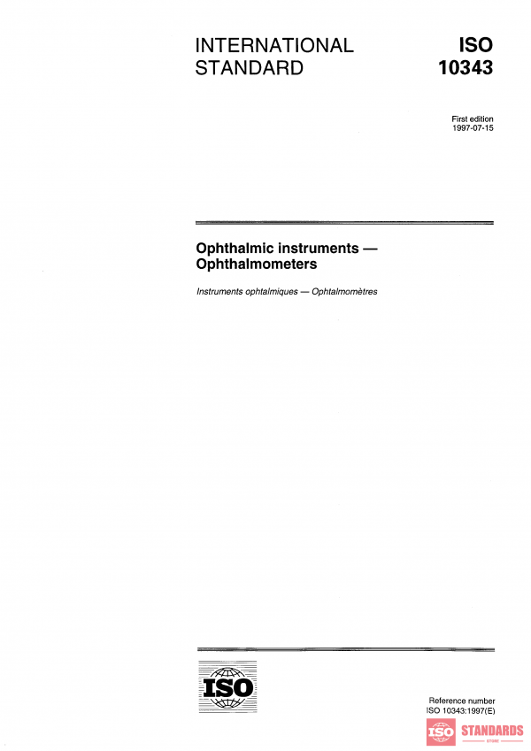 ISO 10343:1997 PDF