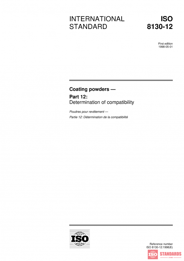 ISO 8130-12:1998 PDF