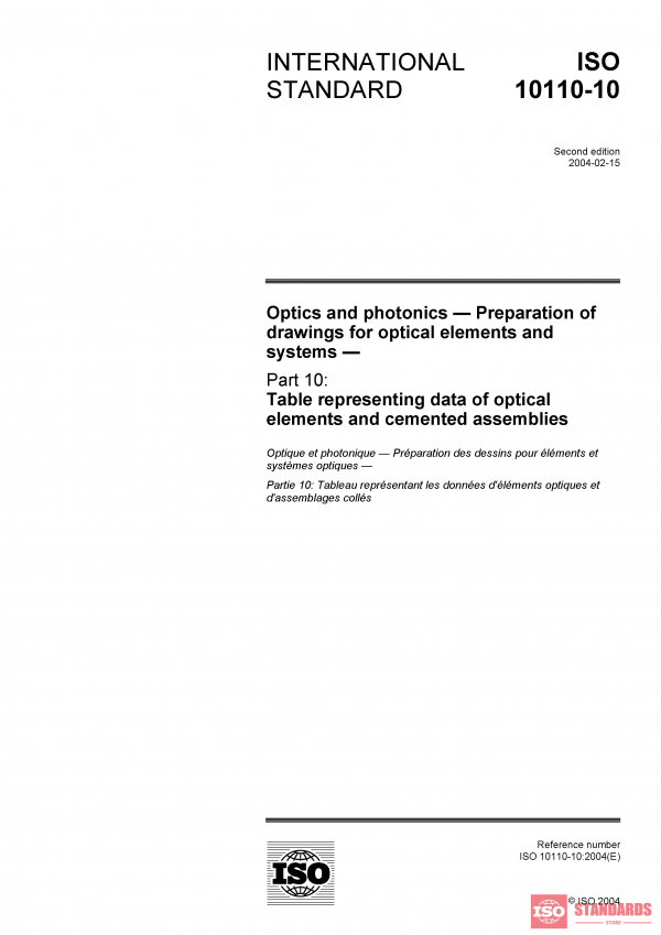 ISO 10110-10:2004 PDF