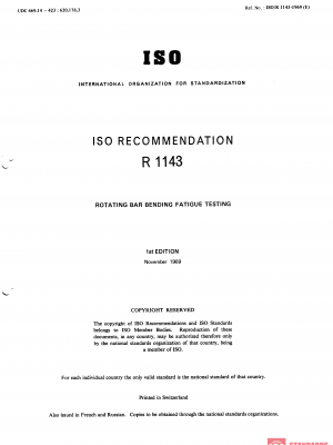 ISO/R 1143:1969 PDF