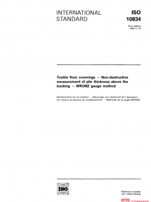 ISO 10834:1992 PDF