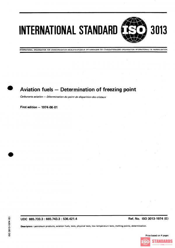 ISO 3013:1974 PDF
