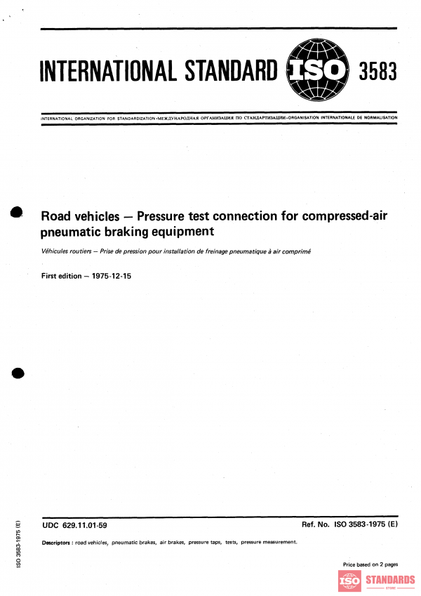ISO 3583:1975 PDF