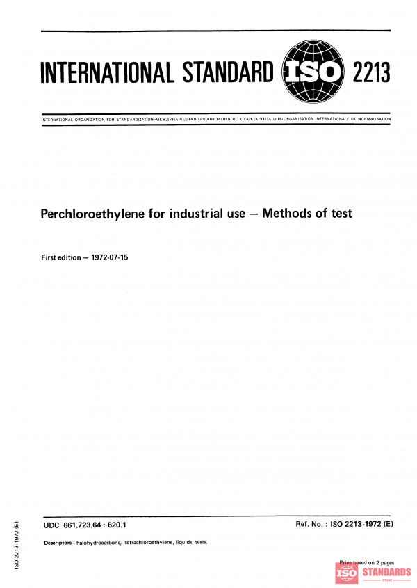 ISO 2213:1972 PDF