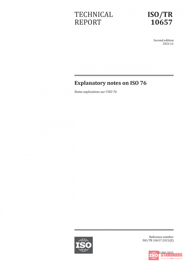 ISO/TR 10657:2021 PDF