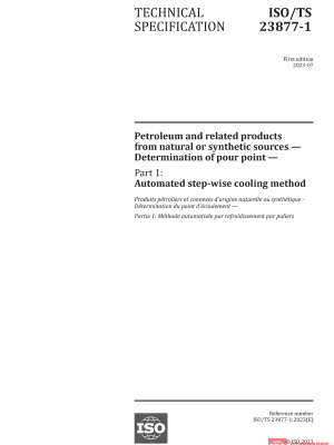 ISO/TS 23877-1:2023 PDF