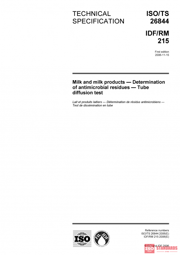 ISO/TS 26844:2006 PDF
