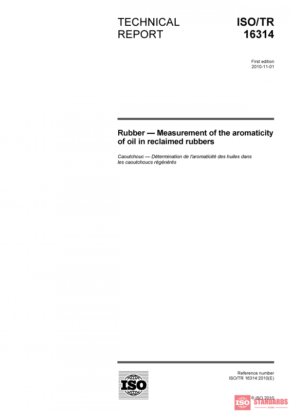 ISO/TR 16314:2010 PDF