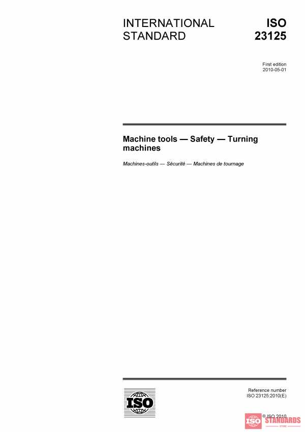 ISO 23125:2010 PDF