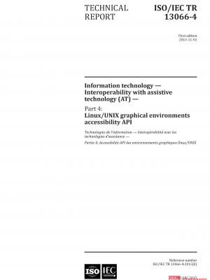 ISO/IEC TR 13066-4:2015 PDF