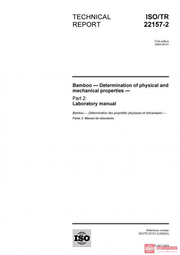 ISO/TR 22157-2:2004 PDF