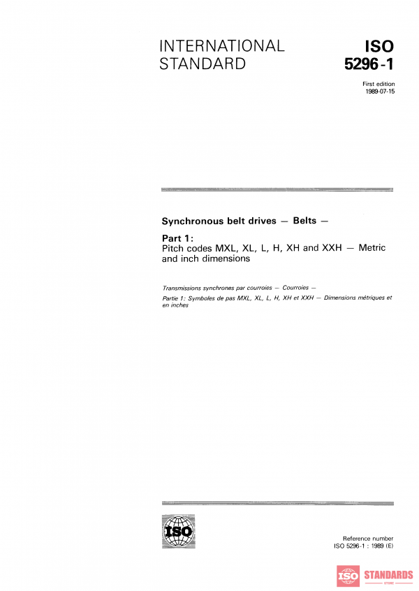 ISO 5296-1:1989 PDF