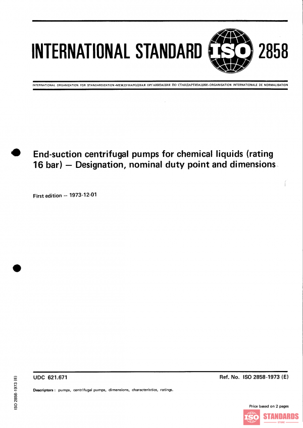 ISO 2858:1973 PDF