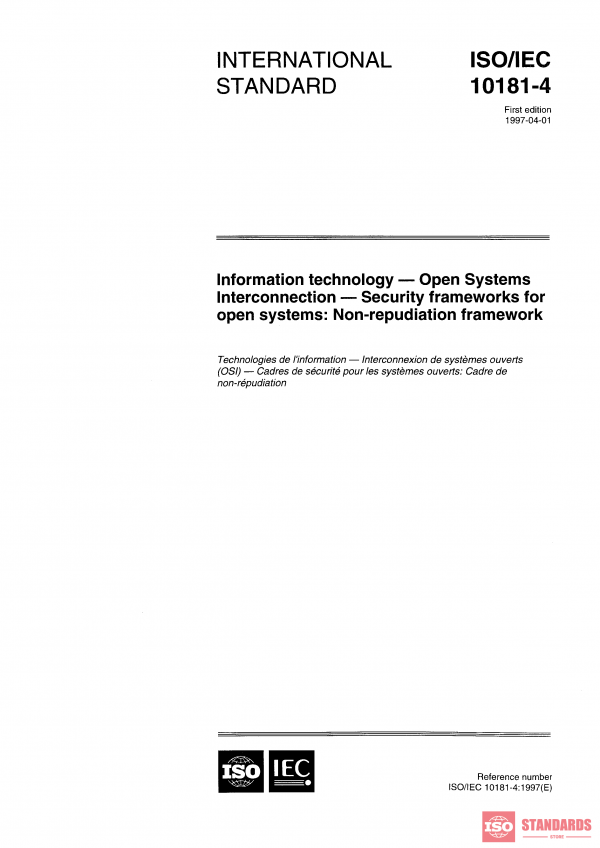 ISO/IEC 10181-4:1997 PDF