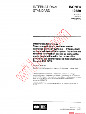 ISO/IEC 10589:1992/AMD1:1996 PDF