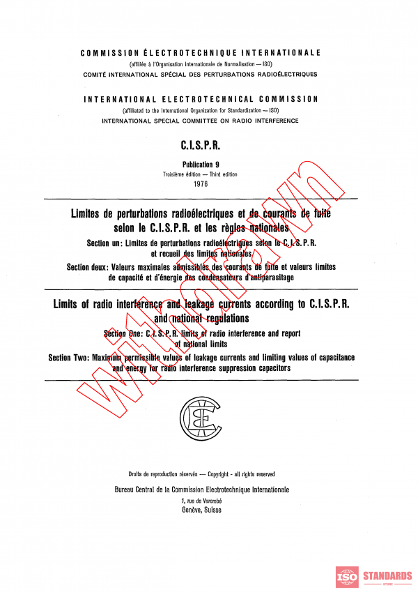 CISPR 9:1976 PDF