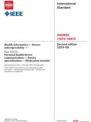 ISO/IEEE 11073-10472:2024 PDF