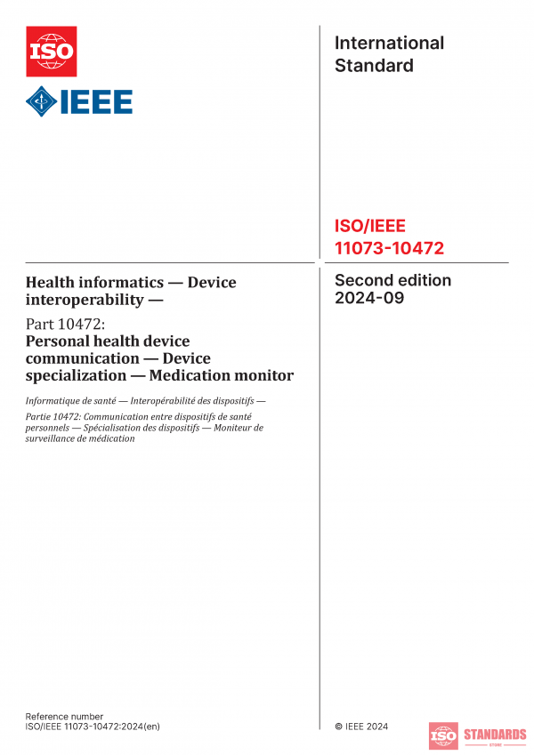 ISO/IEEE 11073-10472:2024 PDF
