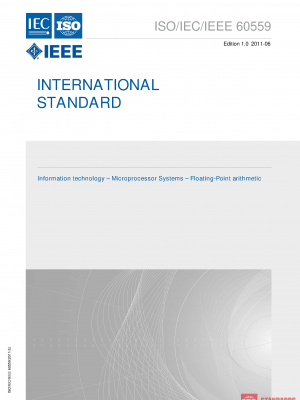 ISO/IEC/IEEE 60559:2011 PDF