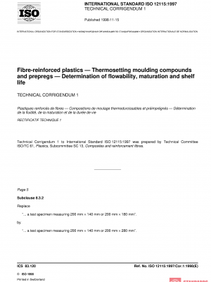 ISO 12115:1997/Cor 1:1998 PDF