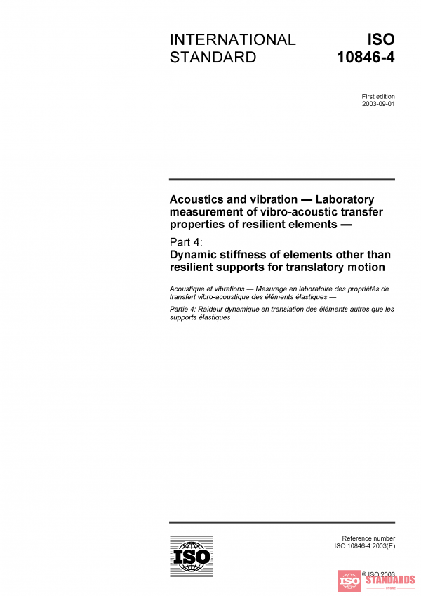 ISO 10846-4:2003 PDF