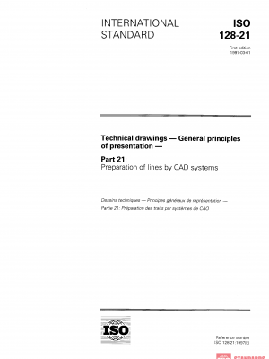 ISO 128-21:1997 PDF