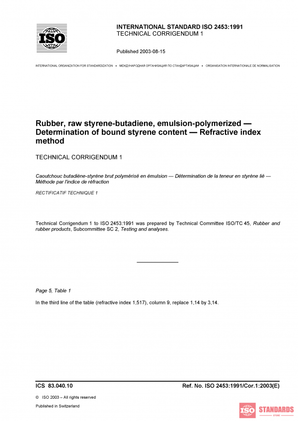 ISO 2453:1991/Cor 1:2003 PDF