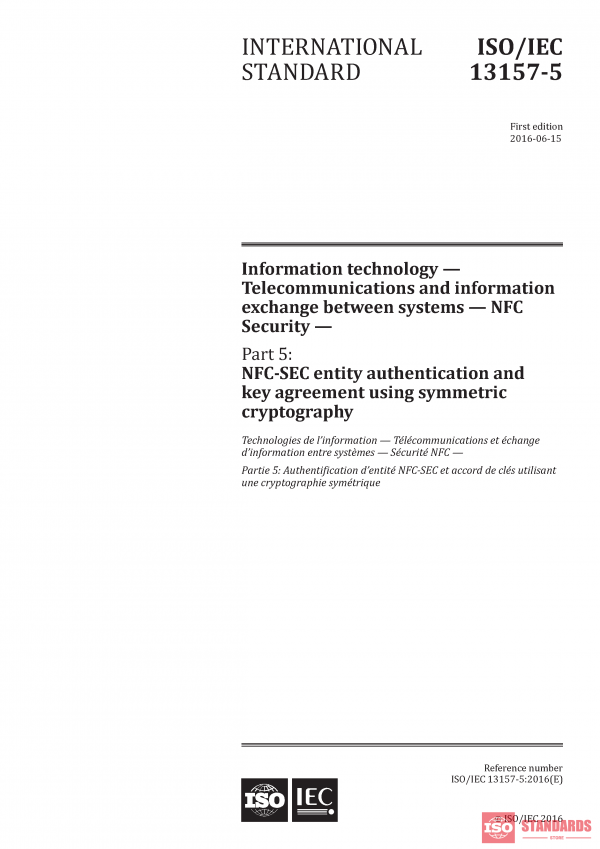 ISO/IEC 13157-5:2016 PDF