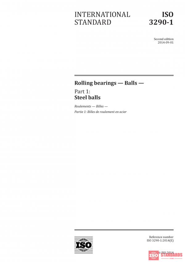 ISO 3290-1:2014 PDF