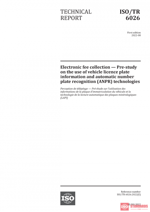 ISO/TR 6026:2022 PDF