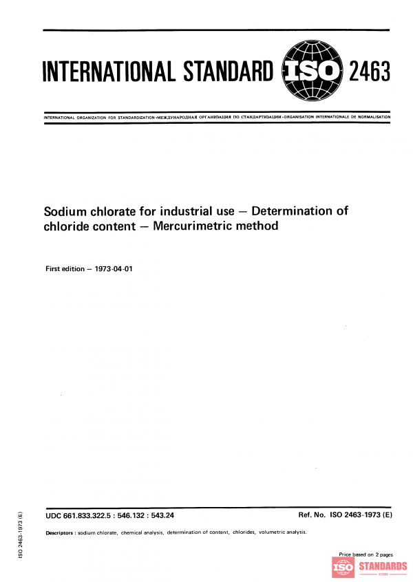 ISO 2463:1973 PDF