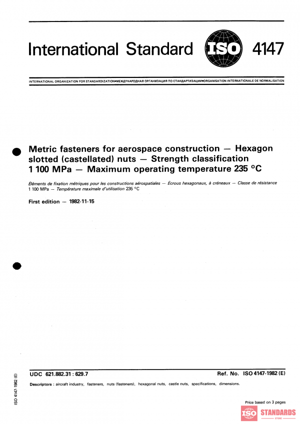 ISO 4147:1982 PDF