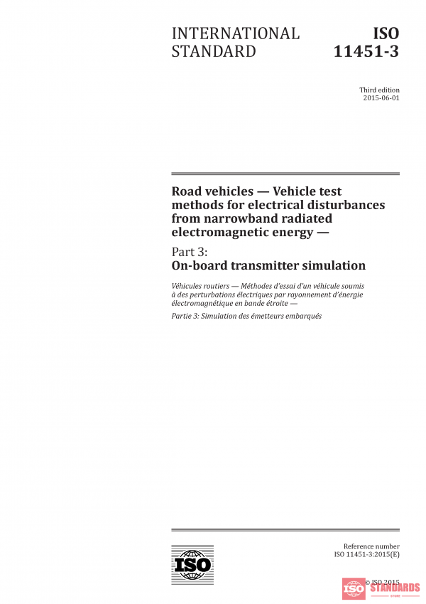 ISO 11451-3:2015 PDF