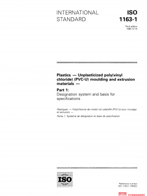 ISO 1163-1:1995 PDF