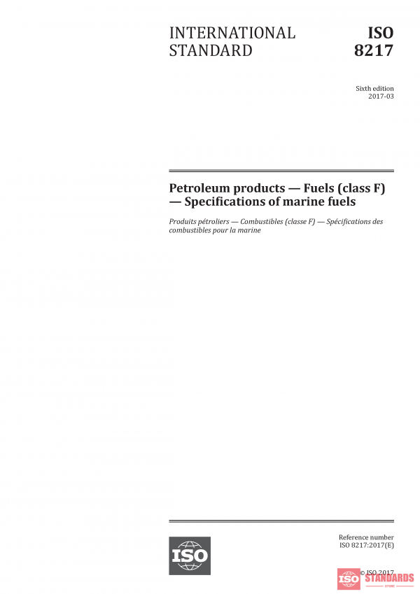 ISO 8217:2017 PDF
