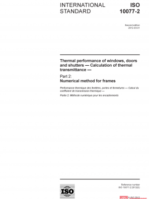 ISO 10077-2:2012 PDF