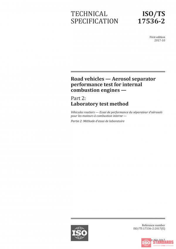 ISO/TS 17536-2:2017 PDF
