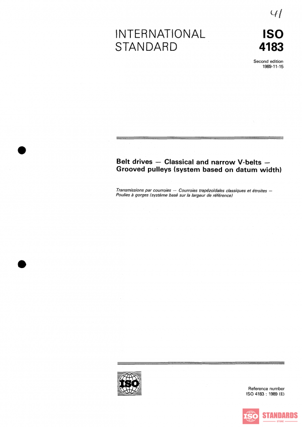 ISO 4183:1989 PDF