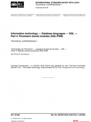 ISO/IEC 9075-4:2016/COR1:2019 PDF