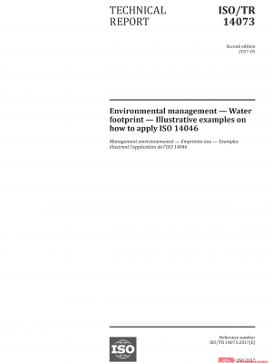 ISO/TR 14073:2017 PDF