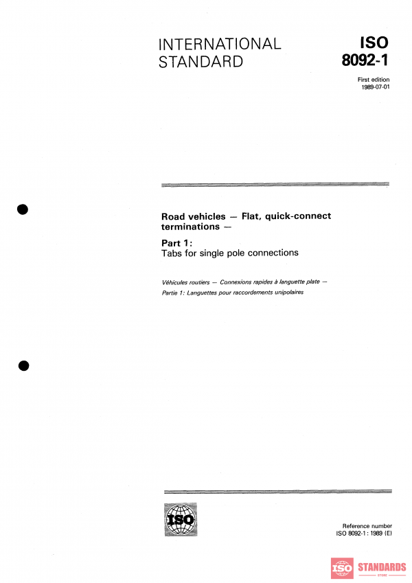 ISO 8092-1:1989 PDF