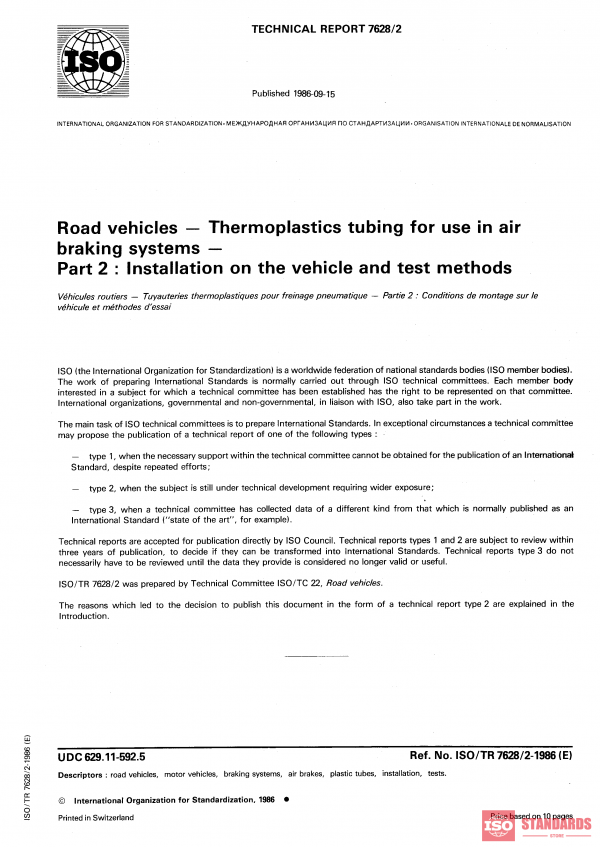 ISO/TR 7628-2:1986 PDF
