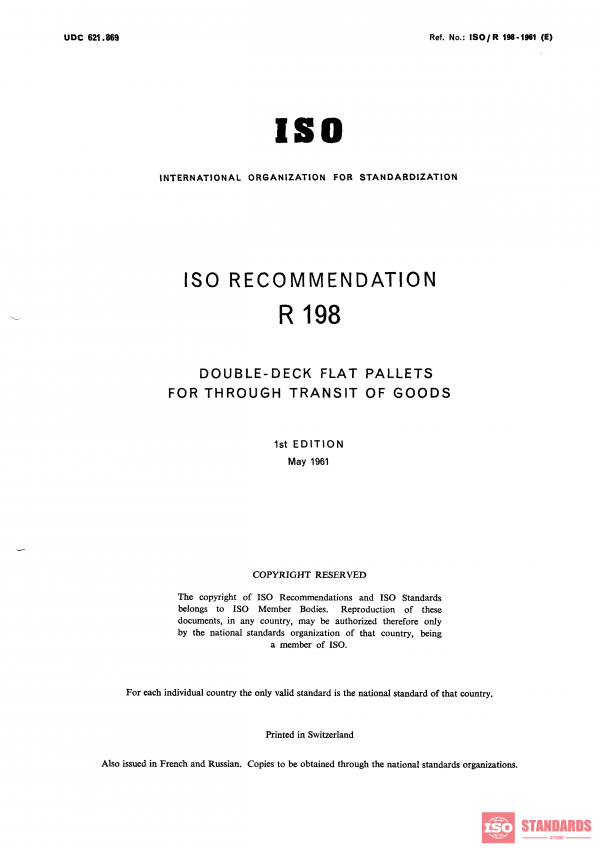 ISO/R 198:1961 PDF