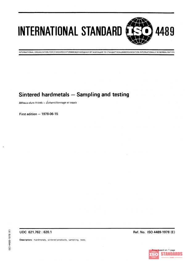 ISO 4489:1978 PDF